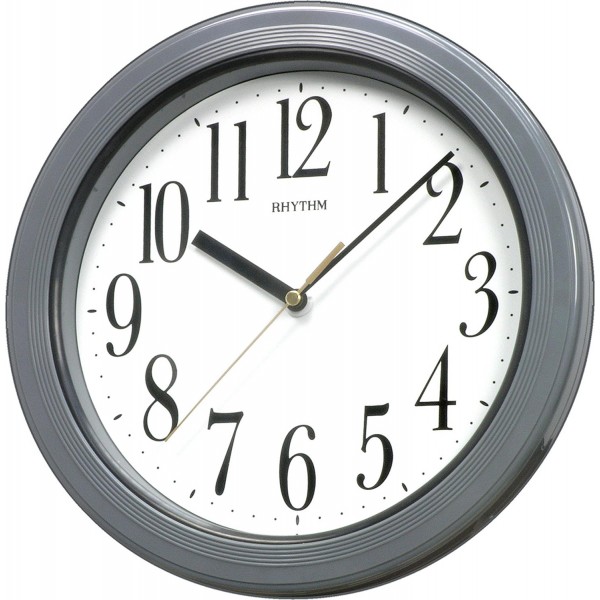 Rhythm(Japan) Silent Silky Move Vapour Resistant Value Added Wall Clock